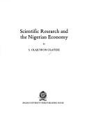 Cover for Scientific research and the Nigerian economy