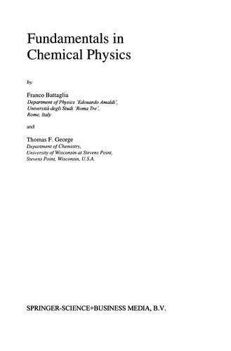 Cover for Fundamentals in Chemical Physics