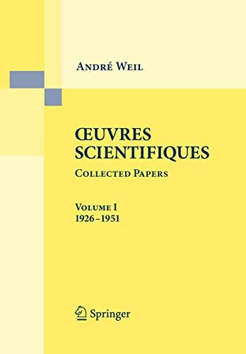 Cover for Œuvres scientifiques
