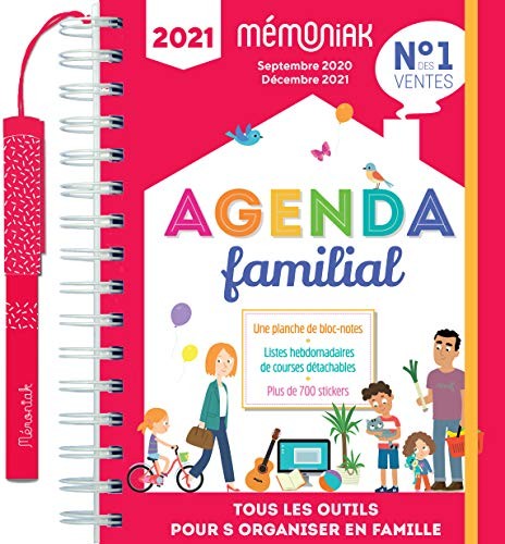 Cover for Agenda familial Mémoniak 2020-2021
