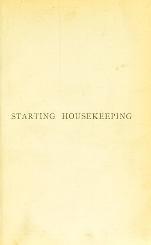 Cover for Starting housekeeping