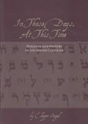 Cover for In those days, at this time