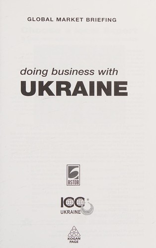 Cover for Doing business with Ukraine