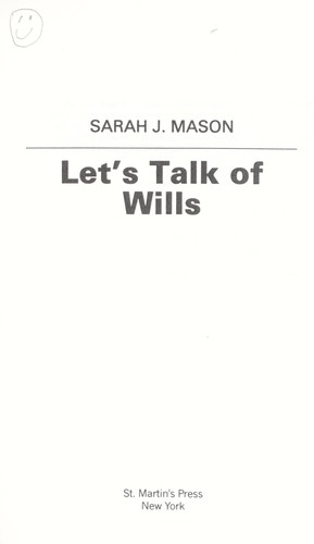 Cover for Let's talk of wills