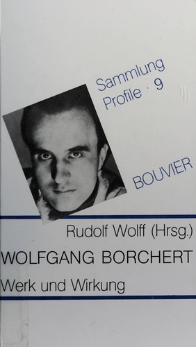 Cover for Wolfgang Borchert