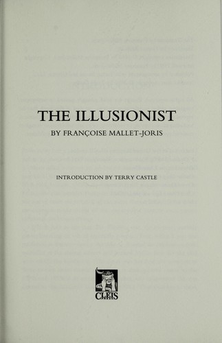 Cover for The illusionist