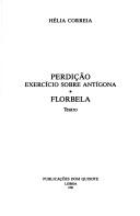 Cover for Perdicao: Exercicio sobre Antigona ; Florbela 