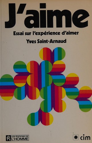 Cover for J'aime