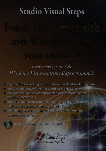 Cover for Foto's, video en muziek met Windows Vista voor senioren