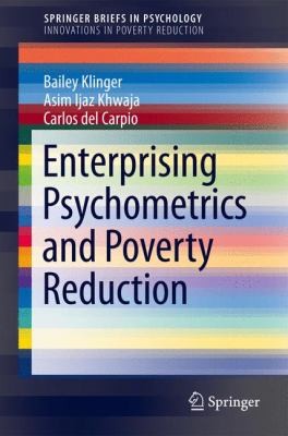 Cover for Enterprising Psychometrics And Poverty Reduction