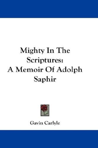 Cover for Mighty In The Scriptures