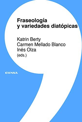 Cover for Fraseología y variedades diatópicas
