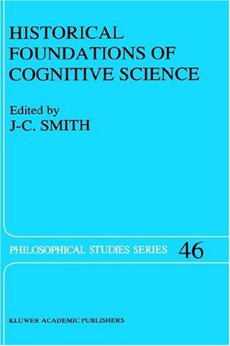 Cover for Historical foundations of cognitive science