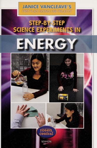 Cover for Step-by-step science experiments in energy