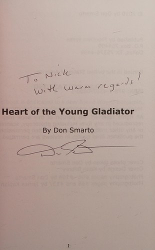 Cover for Heart of the Young Gladiator
