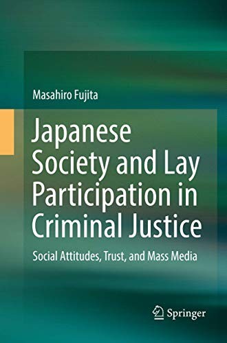 Cover for Japanese Society and Lay Participation in Criminal Justice