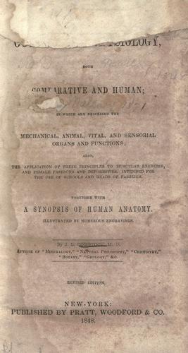 Cover for Outlines of physiology, both comparative and human