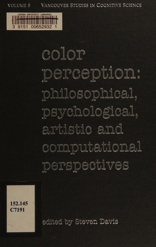 Cover for Color perception