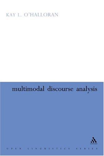 Cover for Multimodal discourse analysis