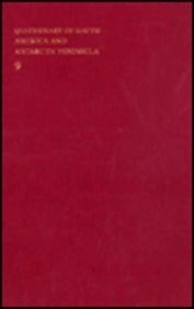 Cover for QUATERNARY S AMERICA & ANTARCTICA V9 (Vol 9. Issn 0168-6305)