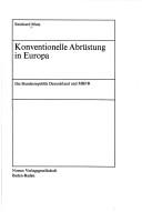 Cover for Konventionelle Abrüstung in Europa