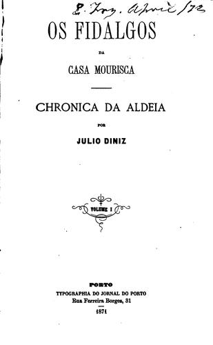 Cover for Os fidalgos da Casa Mourisca: chronica da aldeia