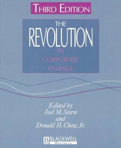 Cover for The revolution in corporate finance