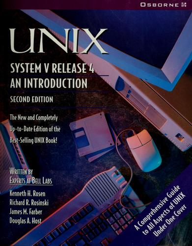 Cover for UNIX System V, release 4
