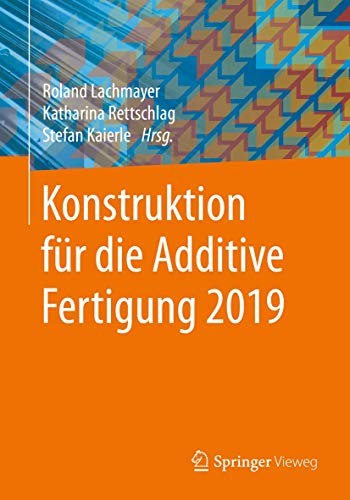 Cover for Konstruktion für die Additive Fertigung 2019