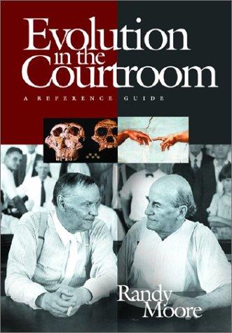 Cover for Evolution in the courtroom