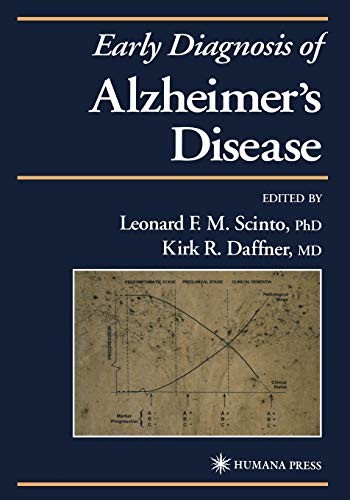 Cover for Early Diagnosis of Alzheimer's Disease