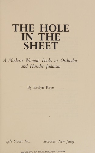 Cover for The hole in the sheet
