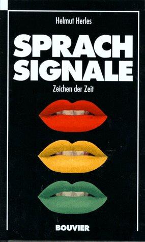 Cover for Sprachsignale
