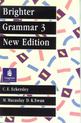 Cover for Brighter Grammar (Blueprint)