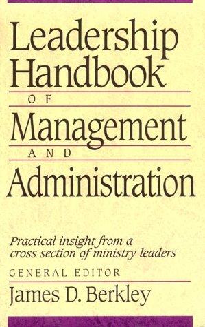Cover for Leadership Handbook of Management and Administration