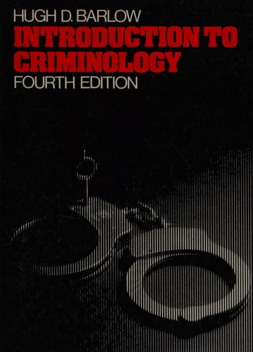 Cover for Introduction to Criminolgy