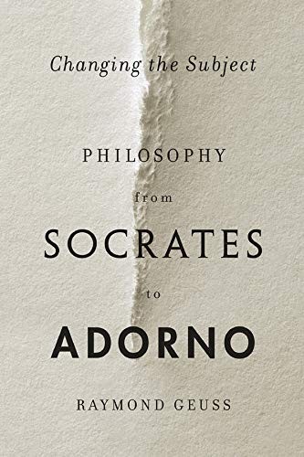 Cover for Changing the subject