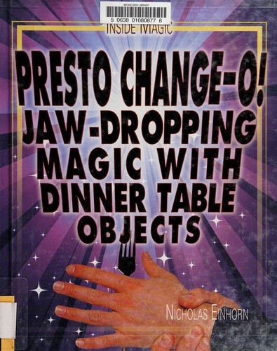 Cover for Presto change-o!