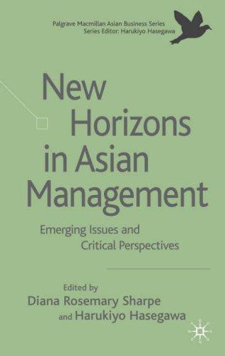 Cover for New Horizons in Asian Management