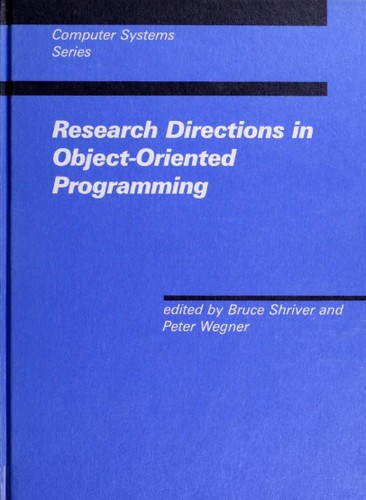 Cover for Research directions in object-oriented programming