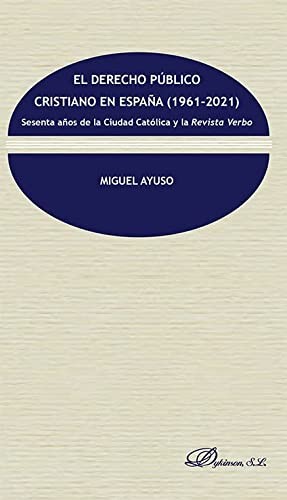 Cover for El derecho público cristiano en España