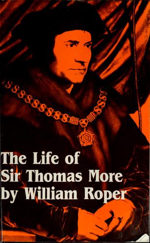 Cover for The Life of Sir Thomas More