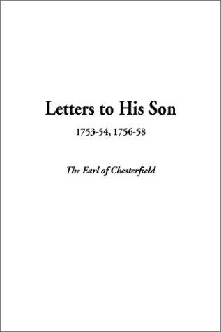 Cover for Letters to His Son, 1753-54, 1756-58