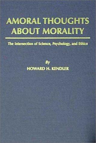 Cover for Amoral Thoughts About Morality