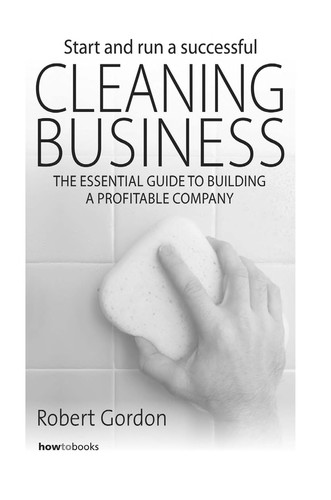 Cover for Start and run a successful cleaning business