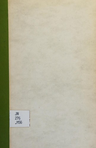 Cover for Richard Jebb and the problem of Empire.