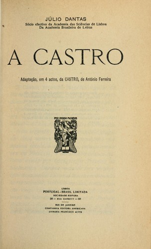 Cover for A Castro