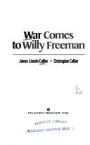 Cover for War comes to Willy Freeman