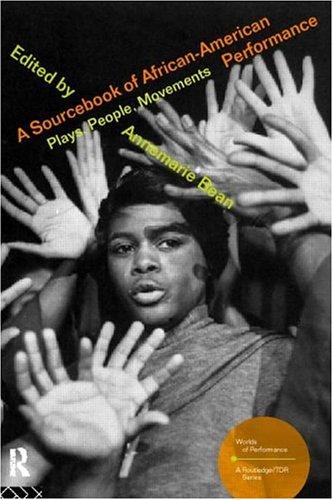 Cover for A Sourcebook of African-American Performance