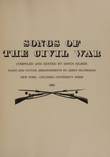 Cover for Songs of the Civil War